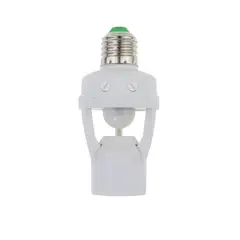 GENERICO - Socket Sensor de Movimiento Luz LED