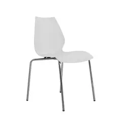 BONNO - Silla De Diseño Brenda Blanco