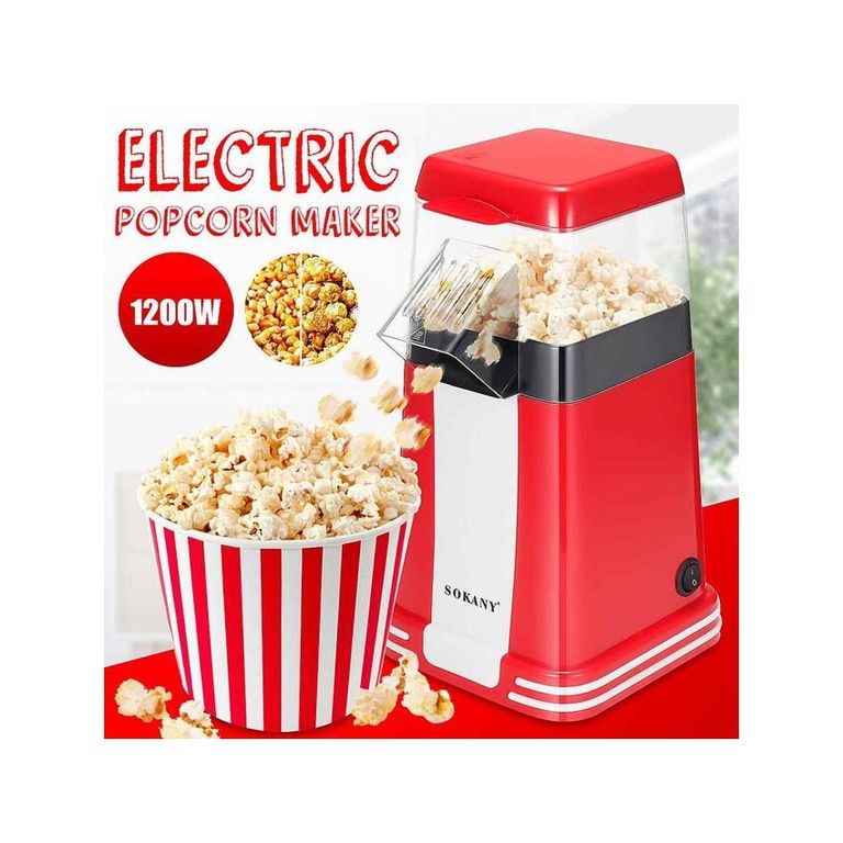 Maquina de palomitas de maiz sokany 1200w