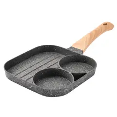 OTTOWARE - Sartén Antiadherente de 3 Secciones