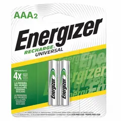 ENERGIZER - Pilas Recargables AAA x 2 700mAh