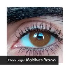 NU COLOR - Lentes de contacto UL Maldives Brown