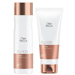 WELLA - Shampoo 250ml + Acondicionador Fusion Reparacion Intensa