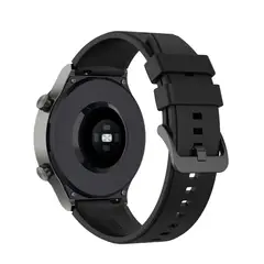 GENERICO - Correa Silicona X para HUAWEI WATCH GT3 46mm - Negro