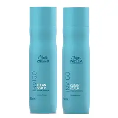 WELLA - Duo Shampoo Anticaspa Invigo Clean Scalp Professionals 250ml