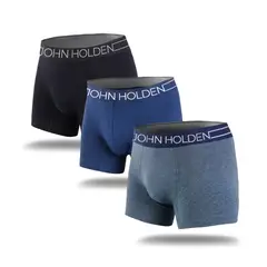 JOHN HOLDEN - Bóxer Rxj362 Pack X3 Algodón
