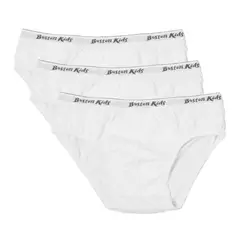 BOSTON - Pack x3 Calzoncillos Kids Blanco