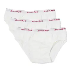 BOSTON - Pack x3 Calzoncillos Kids Crema