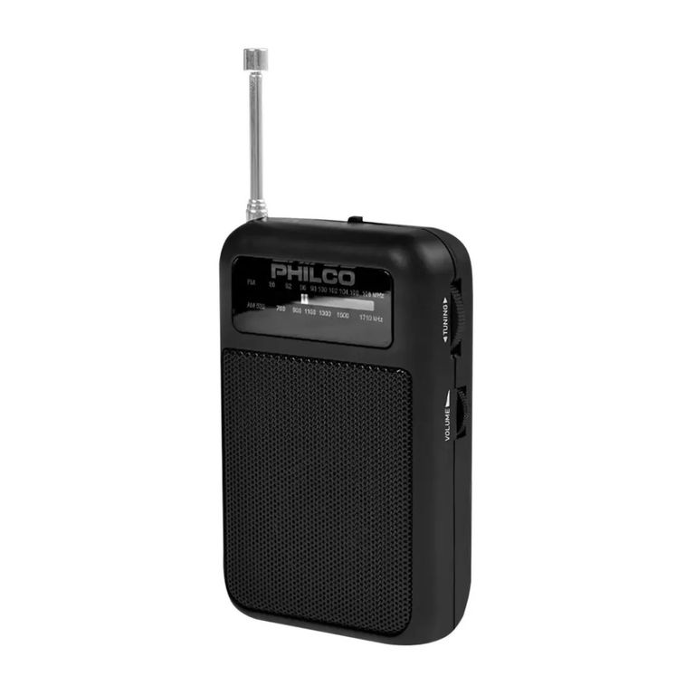 RADIO AMFM PORTÁTIL PHR1000-BKNEGRO