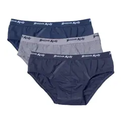 BOSTON - Pack X3 Calzoncillos Kids 100% Algodón