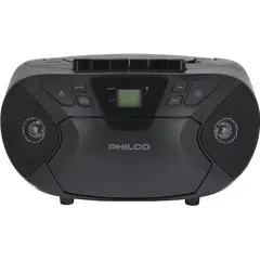 PHILCO - RADIO BOOMBOX RETRO CON CD CASSETTE Y BLUETOOTH PJC2050BT-BK