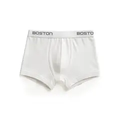 BOSTON - Bóxer Corto Kids Blanco