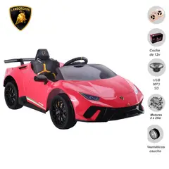 LAMBORGHINI - Carro a Batería HURACAN RED LICENCED