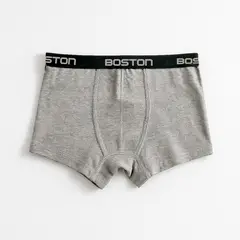 BOSTON - Bóxer Corto Kids Plomo Claro