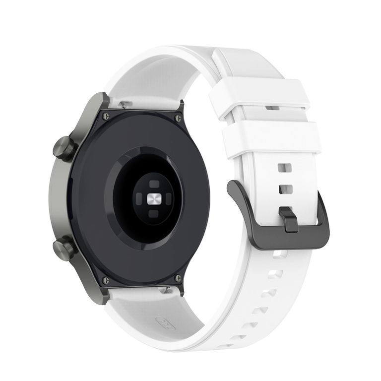 Correa Silicona X para Samsung Galaxy Watch 3 46mm - Gear S3 - Blanco