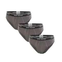 JOHN HOLDEN - Pack x3 Trusa Deportivas Charcoal