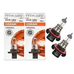 OSRAM - Foco H13 9008 (2 Unidades ) Halógeno 12V 60/15W P26.4t