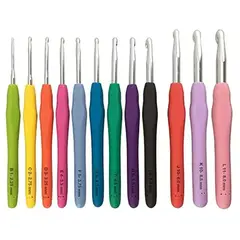 GENERICO - Set De Crochet Con Mango Suave Ergonómico Tejidos A Crochet