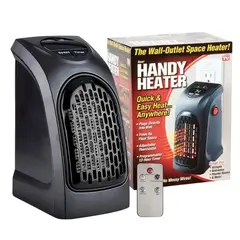 SEISA - Estufa Calentador Calefactor Eléctrico portátil 400W + Control Remoto