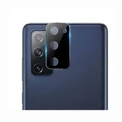 GENERICO - Vidrio Protector de Cámara para Samsung S20 FE Negro.