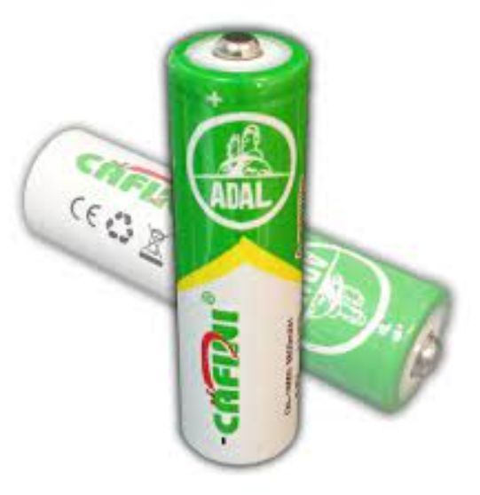 1 Bateria Pila Litio Recargable Li ion Cafini 18650 - 1 BATERIA RECARGABLE