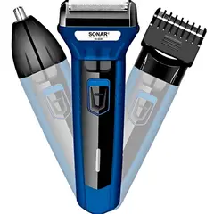 SONAR - Máquina de Afeitar Inalámbrica 3 en 1