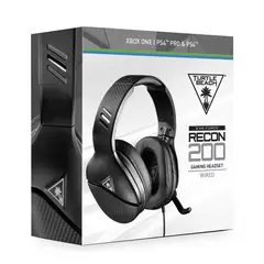 TURTLE BEACH - AUDIFONO PS4 EARFORCE RECON 200 HEADSET NEGRO