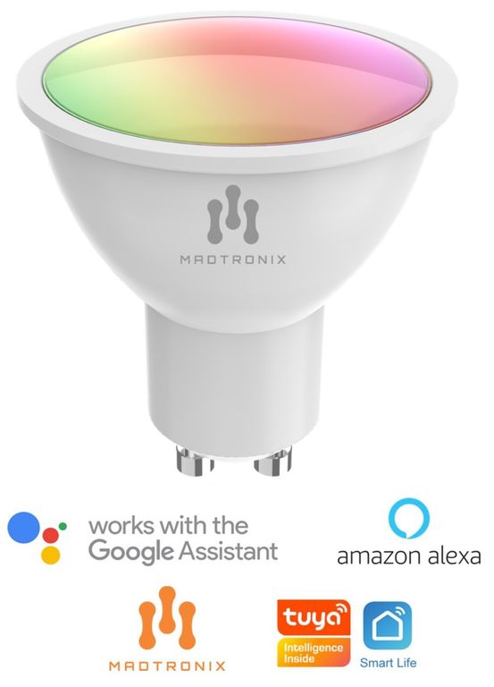 Dicroico Inteligente Wifi GU10 compatible Google Assistant y Alexa