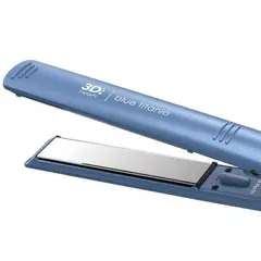 GAMA - Plancha Alisadora Profesional Blue Titanio 3D therapy Ultra Ion