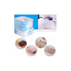 GENERICO - BOLSAS AL VACIO PACK DE 4 UNIDADES + succionador de aire