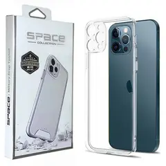 GENERICO - Case Space Collection Anticaída Iphone 13 Pro Max - Transparente