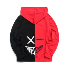 YANSUS - Polera Hombre Bicolor Rojo Blanco