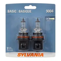 SYLVANIA - Foco HB1 9004 (2 Unidades ) Halógeno 12V 65/45W P29t