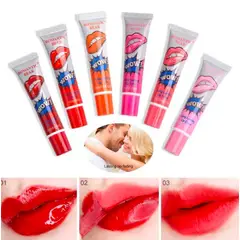 GENERICO - Tattoo Brillo Labial Slip Lip Peel Tatuaje Impermeable - Multicolor