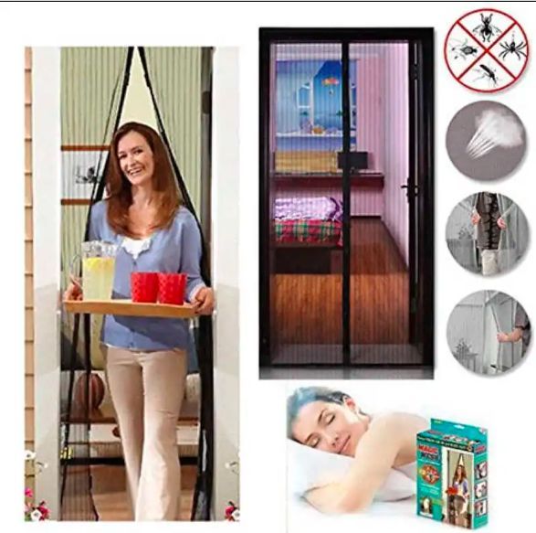 CORTINA MALLA METALICA ANTI MOSQUITO