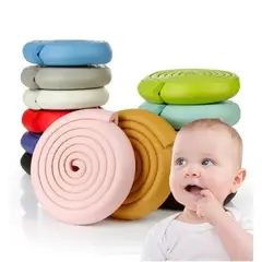 GENERICO - Protector Antigolpes para Bordes y Esquina para Bebé Rosa