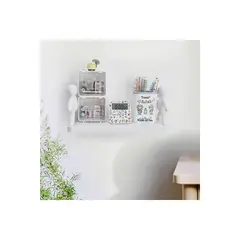 GENERICO - Repisa Humanoide Estante Organizador Flotante Multiusos