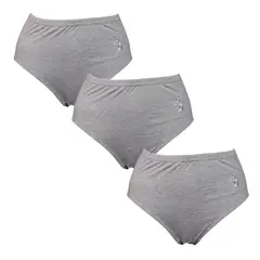 MONINA - Pack x3 trusa Clásica Gris claro