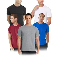 BOSTON - Pack x5 Polo Cuello Redondo - Multicolor..