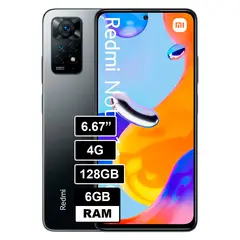 XIAOMI - REDMI NOTE 11 PRO 4G 128GB 6GB - GRIS