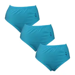 MONINA - Pack x3 trusa Clásica turquesa