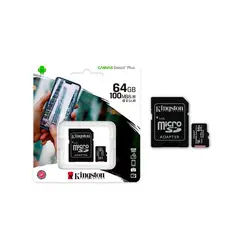 KINGSTON - Memoria Micro SD 64GB Clase 10
