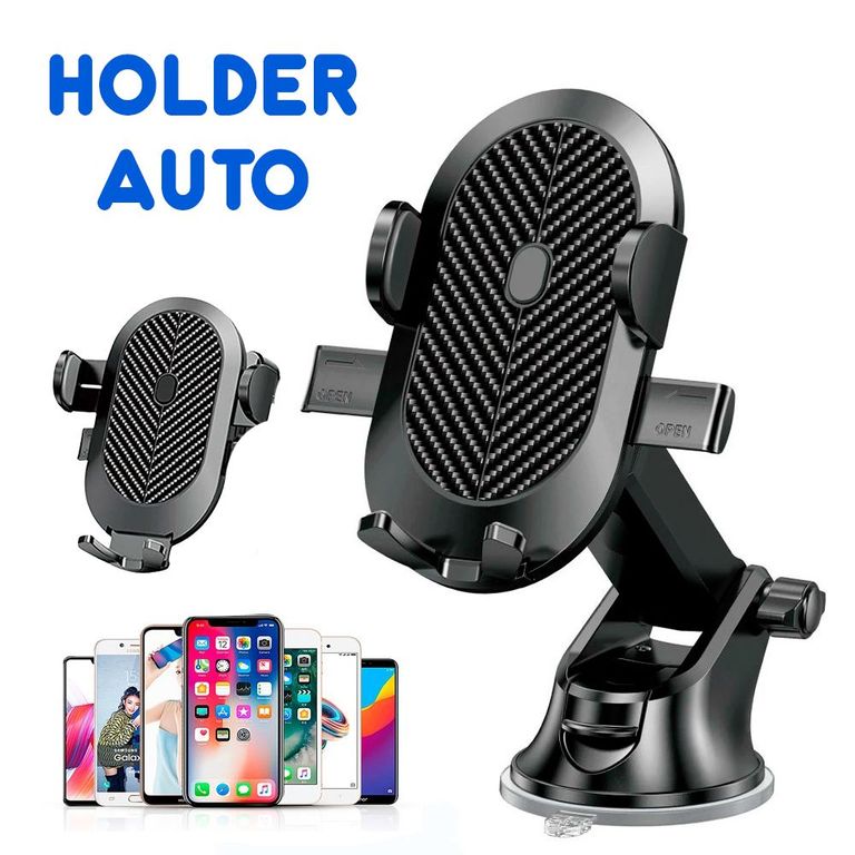 HOLDER TELEFONO SOPORTE DE CELULAR PARA AUTO CARRO SUJETADOR MOVIL