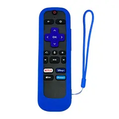 CASE - Funda Protectora Para Control Remoto Roku Express 4K-Azul