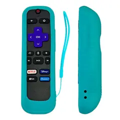 CASE - Funda Protectora Para Control Remoto Roku Express 4K-Verde