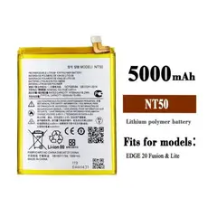 GENERICO - BATERIA MOTOROLA EDGE 20 FUSION & LITE NT50 NUEVO-NEGRO