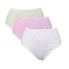 MONINA - Trusa Clásica Pack X3 Algodón Peruano