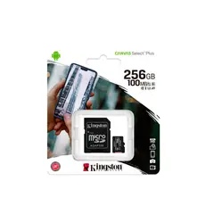 KINGSTON - Memoria Micro SD 256GB Class 10 Original