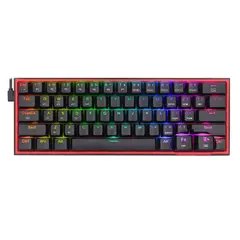 REDRAGON - - Teclado Fizz Pro K616 RGB Wireless Switch Red Black Español