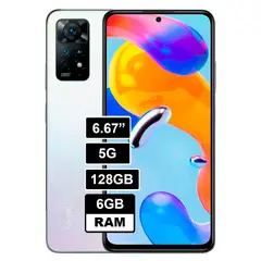 XIAOMI - REDMI NOTE 11 PRO 5G 128GB 6GB - BLANCO